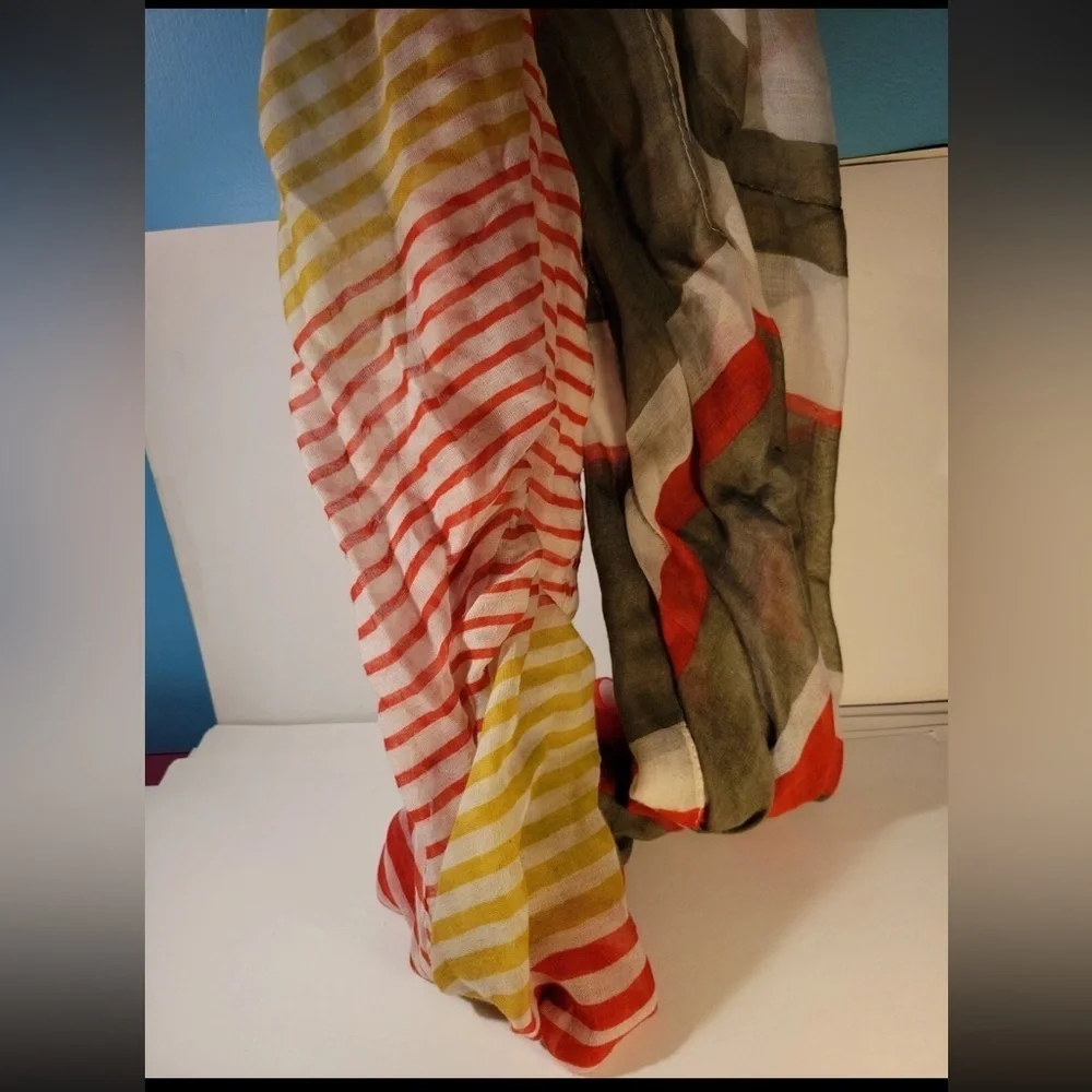 Jland AND Multicolor Striped Scarf